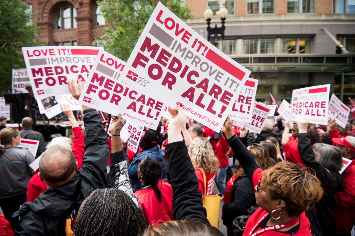 Medicare for All protest